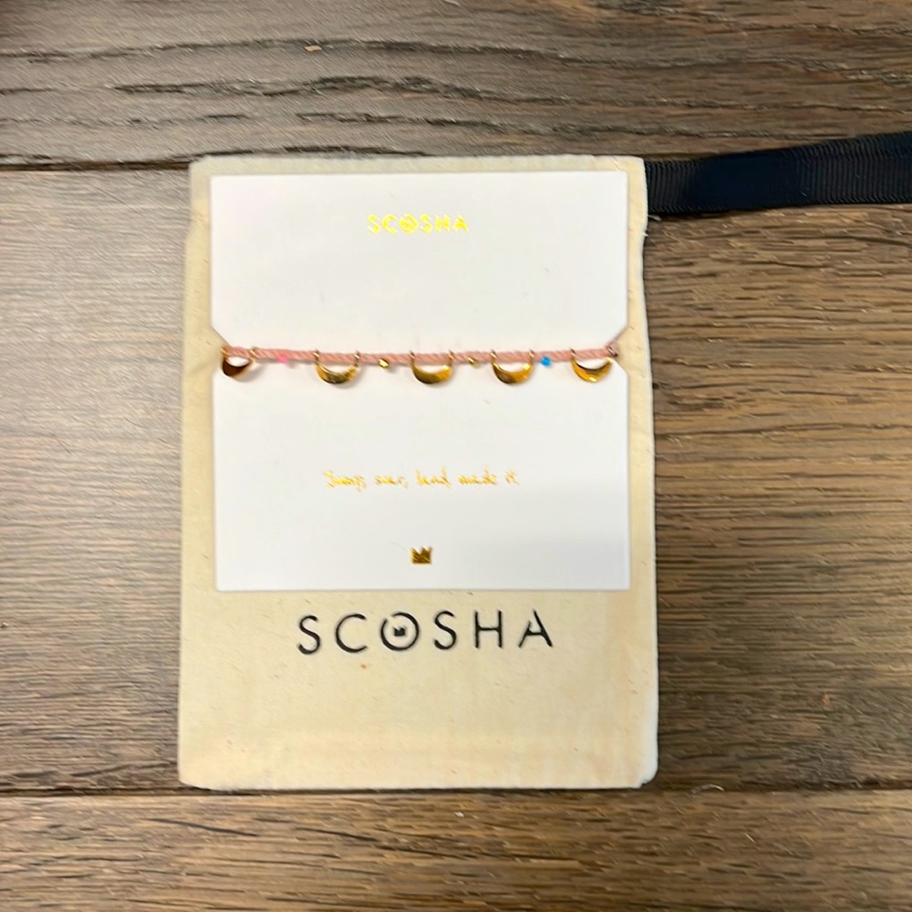 Scosha Luna Caravan Bracelet in Lt Pink
6.5